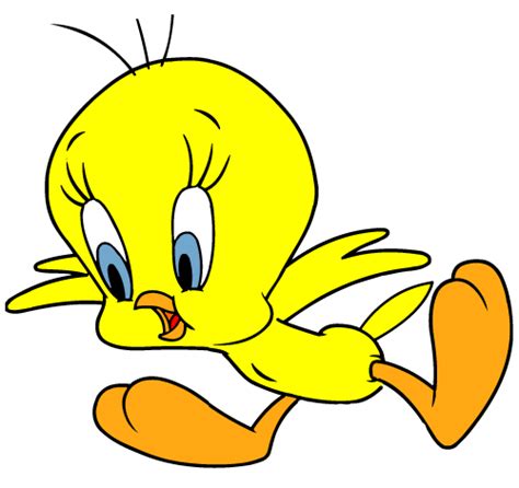 Cute Walt Disney Tweety Bird Characters Wallpaper