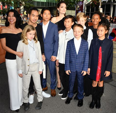 Angelina Jolie Brings All 6 Children To First They Killed My Father
