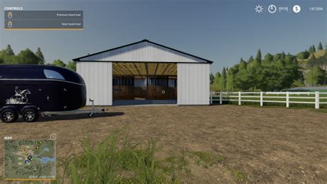 Fs19small American Stable Placeables American Style Modding