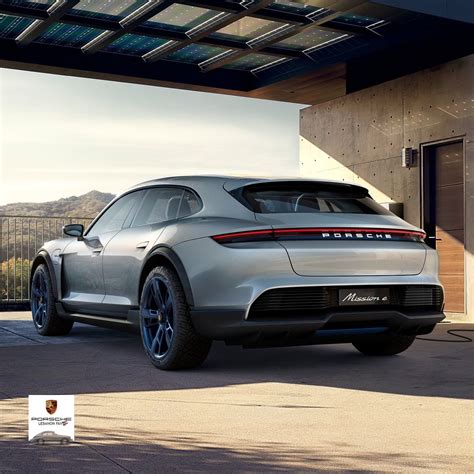 Porsche Unveils Its Electric Crossover Concept Mission E Cross