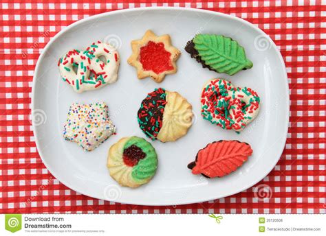 Assorted Cookies On A Plate Stock Photo Image Of Food Platter 20120506