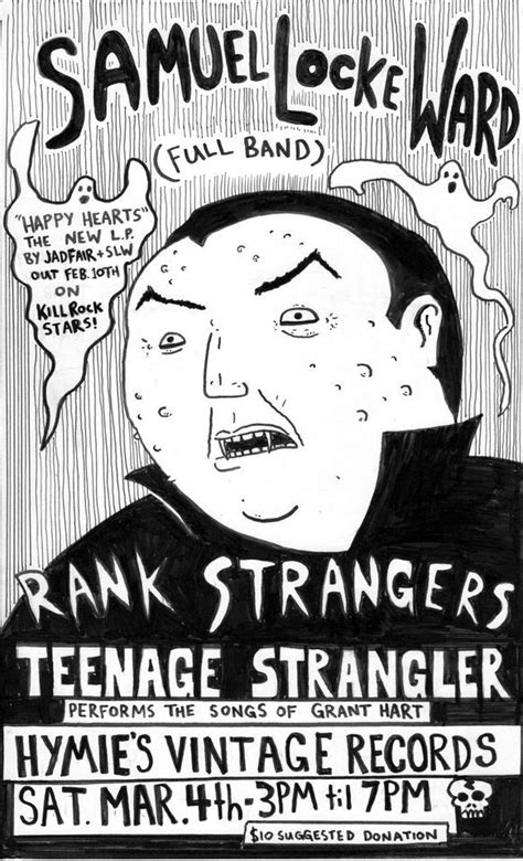 Samuel Locke Ward Rank Strangers Teenage Strangler Grant Hart Cover
