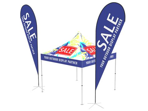 The 10×10 advertising tent or pop up tent is one of the most popular display solutions for almost all kinds of events and activities. 10x10 Custom Pop Up Canopy Tent Combos 18 - Signwin