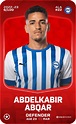 Rare card of Abdelkabir Abqar - 2022-23 - Sorare