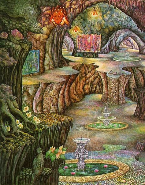 Tower Of The Archmage Sunday Inspirational Image Cave Garden