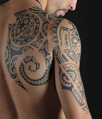 Maybe you would like to learn more about one of these? II ★★★ Tattoos for Men on Shoulder Blade & Dorsal by ...