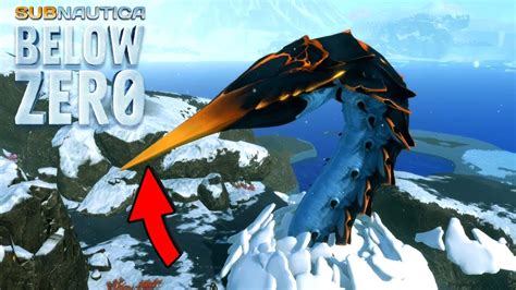 Biggest Leviathan Ice Worm Is In The Game Subnautica Below Zero