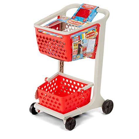 Little Tikes Shop N Learn Smart Cart Realistic Red Toy Shopping