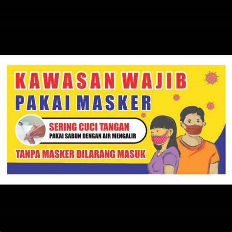 Mungkin kamu bisa mencoba masker timun. Area Wajib Pakai Masker Kpu - Stiker area wajib pakai masker | Shopee Indonesia / Kemudian ...