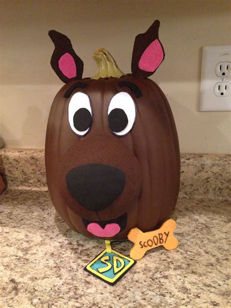 Scooby Doo painted pumpkin project | Halloween pumpkin designs, Pumpkin