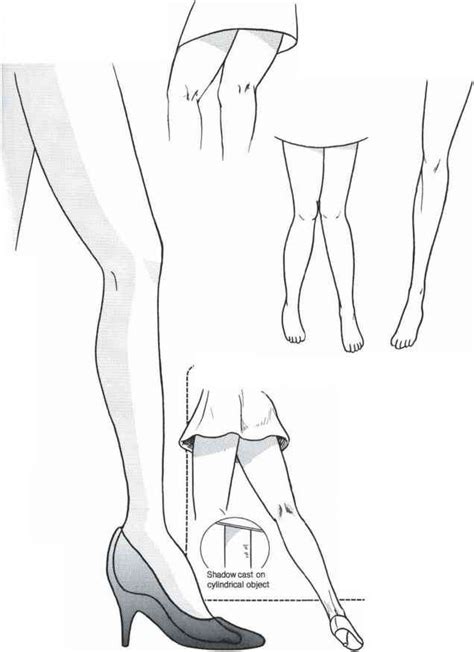The Relation Between Pelvis And Legs Female Manga Characters