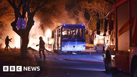 Ankara Blast At Least 28 Dead In Turkish Capital Explosion Bbc News