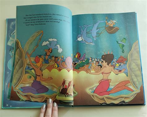 Vintage Disney The Little Mermaid Book Classic Storybook Etsy