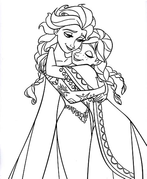 Desene Cu Elsa De Colorat Plansa De Colorat Cu Regatul De Gheata 2