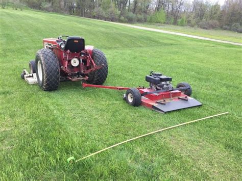 184 With Offset Self Powered 44 Mower Farmall Cub