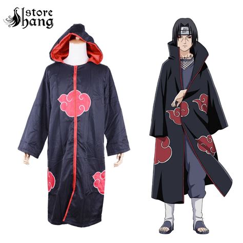 Akatsuki Cloak Naruto Akatsuki Cosplay Cape Cloak Anime Clothing