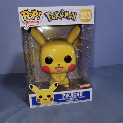 Funko Pop Pokemon Pikachu 10 Polegadas Funko Pop Pokemon 353