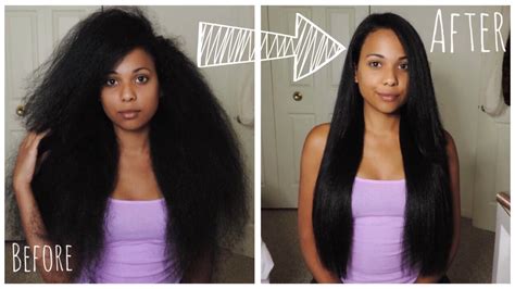 45 Best Images How To Straighten Natural Black Hair Without Chemicals