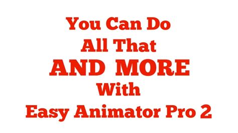 Easy Animator Pro 2 Sales Video Youtube