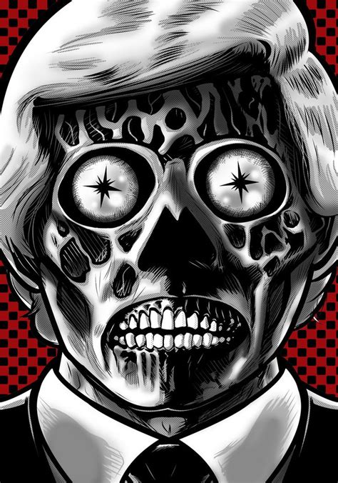They Live Commission By Thuddleston On Deviantart Horror Movie Art