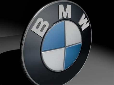 Logo stl models for download | turbosquid. bmw logo 3D Model MAX OBJ 3DS FBX | CGTrader.com