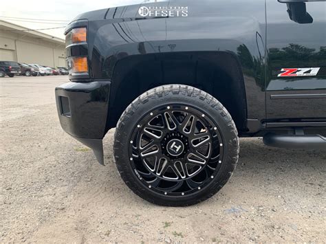 Wheel Offset 2018 Chevrolet Silverado 2500 Hd Super Aggressive 3 5