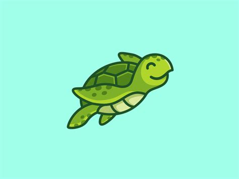 Cute Animated Turtles To Draw