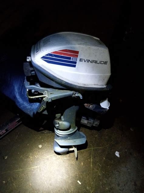6hp Evinrude Outboard Motor For Sale In Seattle Wa Offerup
