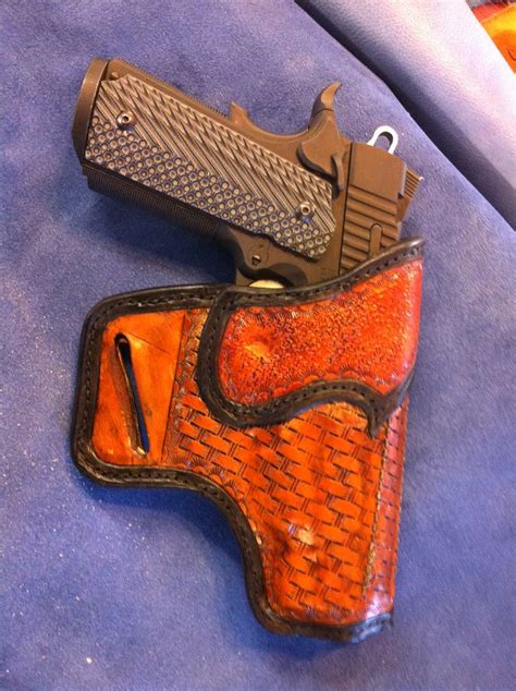 Custom Hand Made Leather Holster Handgun Holsters 1911 Holster