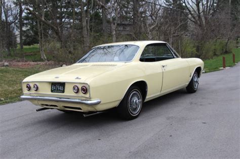 Unrestored Classic 1965 Chevrolet Corvair Monza Sport Coupe