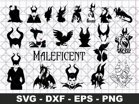 Maleficent SVG Bundle | Vectorency