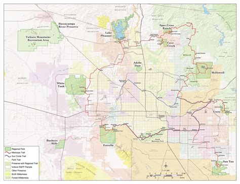 Directions Maricopa County Parks And Recreation