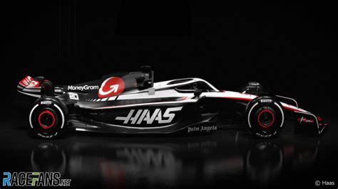 Haas 2023 Livery Kevin Magnussens Car · Racefans