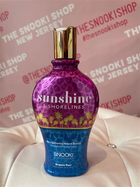 Sunshine And Shorelines Tanning Lotion The Snooki Shop