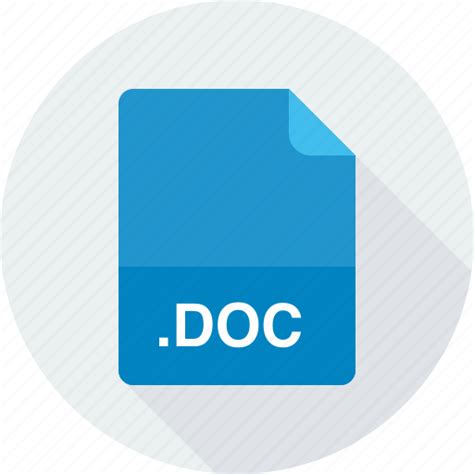 Doc Microsoft Word Document Icon