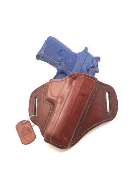Beretta 92fs Compact Handcrafted Leather Pistol Holster