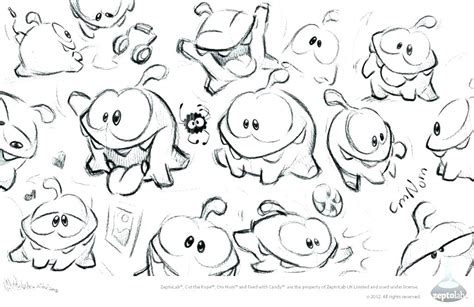 Get om nom coloring pages and amaze your cartoon stories with beautiful black and white pictures of cut the rope. Om Nom Coloring Pages at GetColorings.com | Free printable ...