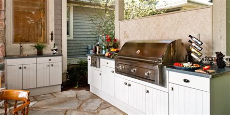 Outdoor Kitchen Cabinets Landscaping Network