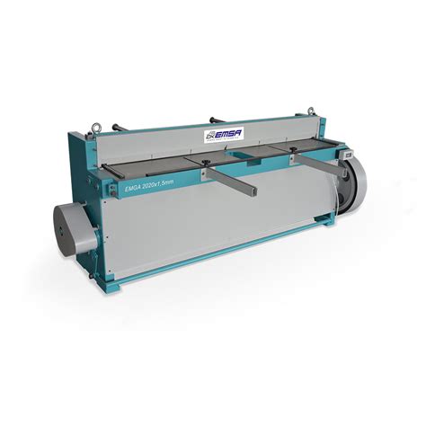 Emga 2020x15 Heavy Duty Motorized Guillotine Shear Metal Fabrication