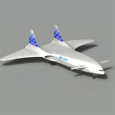 Airbus A360 Modello 3d 67 C4d Free3d