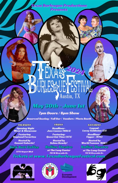 Texas Burlesque Festival 2024 Austin Tx