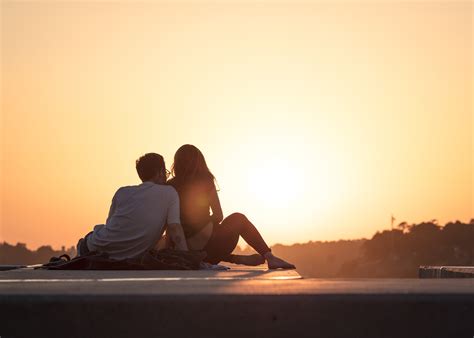 Free Images Sunset Sunlight Morning Love Sitting Romance Emotion Interaction Human