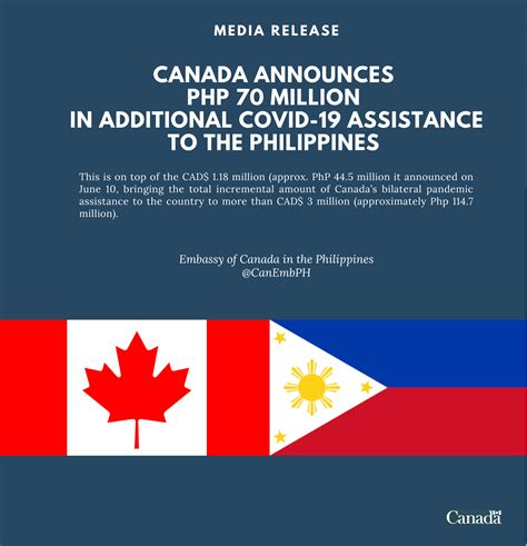 Great News From Canadian Embassy In The Philippines Adra Philippines