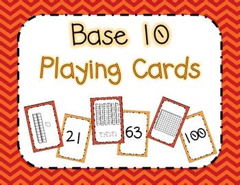 We did not find results for: Base Ten Playing Cards {multiple uses!} by Perfectly Primary | TpT