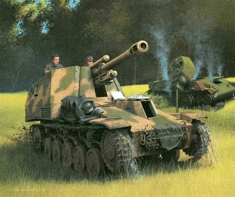 60 Best Ww2 German Sp And Rocket Artillery Images On Pinterest Military