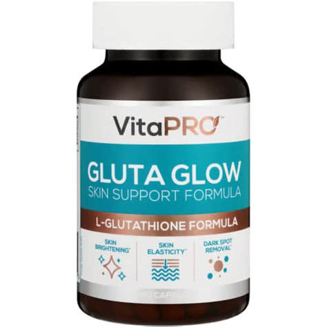 Vita Pro Gluta Glow Skin Support 60 Capsules Clicks