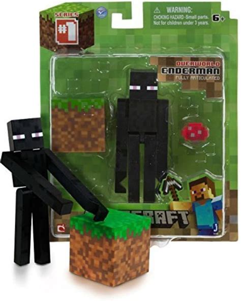 Minecraft Enderman Action Figure Overworld Toy Game Shop