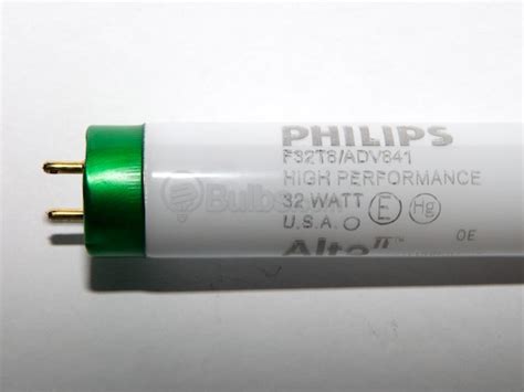 18 watt led ballast bypass t8 fluorescent replacement tube. Philips 32 Watt, 48 Inch High Lumen T8 Cool White ...