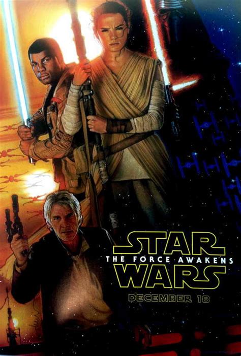 Star Wars Episode Vii The Force Awakens Movie Posters From Movie