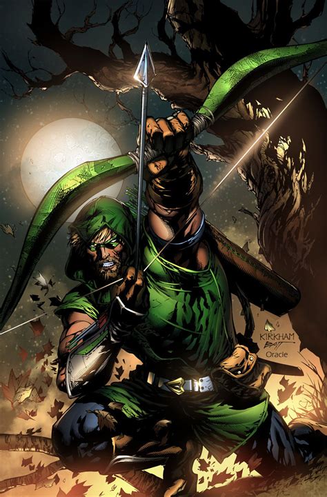 Green Arrow Art - ID: 85047 - Art Abyss